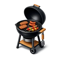 Barbecue 3D icon