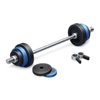 Barbell Bar 3D icon