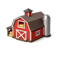 Barn 3D icon