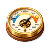Barometer 3D icon