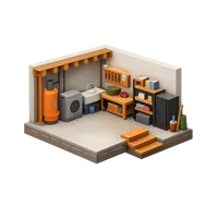 Basement 3D icon