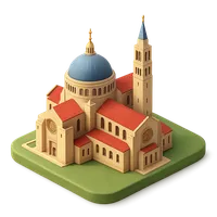 Basilica of the National Shrine of the Immaculate Conception 3D icon