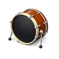 Bass Drum 3D icon