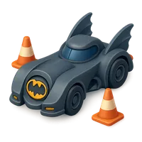 Batcar 3D icon
