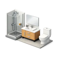 Bathroom 3D icon