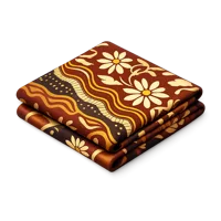 Batik Fabric 3D icon