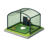 Batting Cage 3D icon