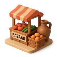 Bazaar 3D icon