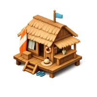 Beach Shack 3D icon