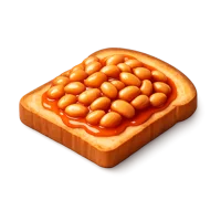 Beans on Toast 3D icon