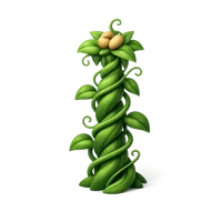 Beanstalk 3D icon