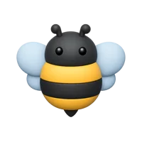 Bee 3D icon