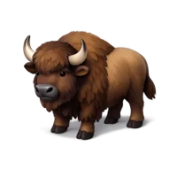 Beefalo 3D icon