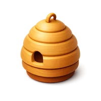 Beehive 3D icon