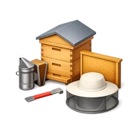 Beekeeping 3D icon