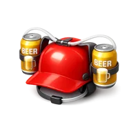Beer Helmet 3D icon