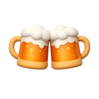 Beer Mugs 3D icon