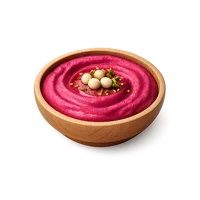 Beet Hummus 3D icon