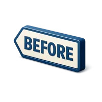 Before Sign 3D icon