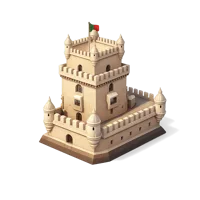 Belém Tower 3D icon