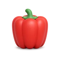 Bell Pepper 3D icon