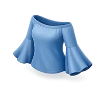 Bell Sleeve Top 3D icon