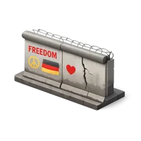 Berlin Wall 3D icon
