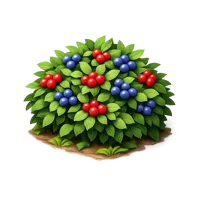 Berry Bush 3D icon