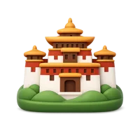 Bhutan 3D icon
