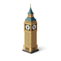 Big Ben 3D icon