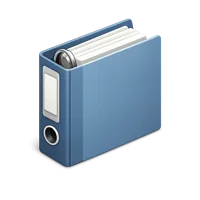 Binder 3D icon