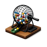 Bingo Cage 3D icon