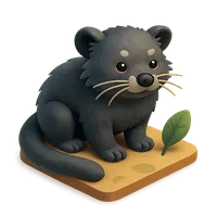 Binturong 3D icon