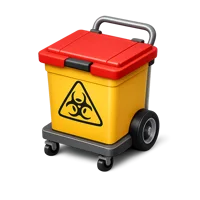 Biohazard Cart 3D icon
