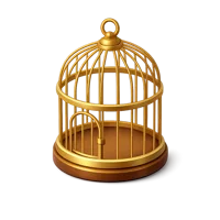 Bird Cage 3D icon