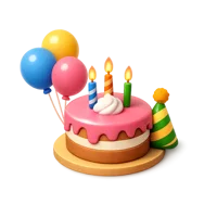 Birthday Card 3D icon