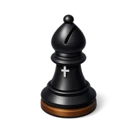 Bishop 3D icon