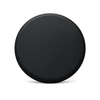 Black Circle 3D icon