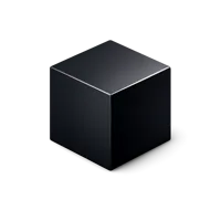 Black Color 3D icon