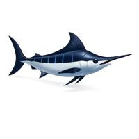 Black Marlin 3D icon