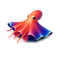 Blanket Octopus 3D icon