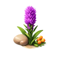 Blazing Star Flower 3D icon
