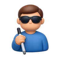 Blind Man 3D icon