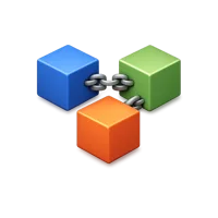 Blockchain 3D icon