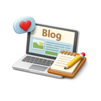 Blog 3D icon