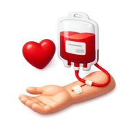 Blood Donation 3D icon