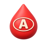 Blood Type A 3D icon