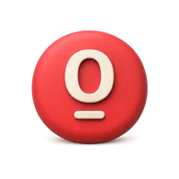 Blood Type O 3D icon
