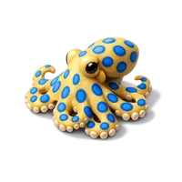 Blue-Ringed Octopus 3D icon