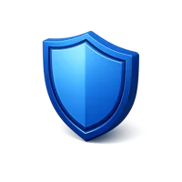 Blue Shield 3D icon